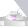 Taza Blanca – Set de Té Personalizable